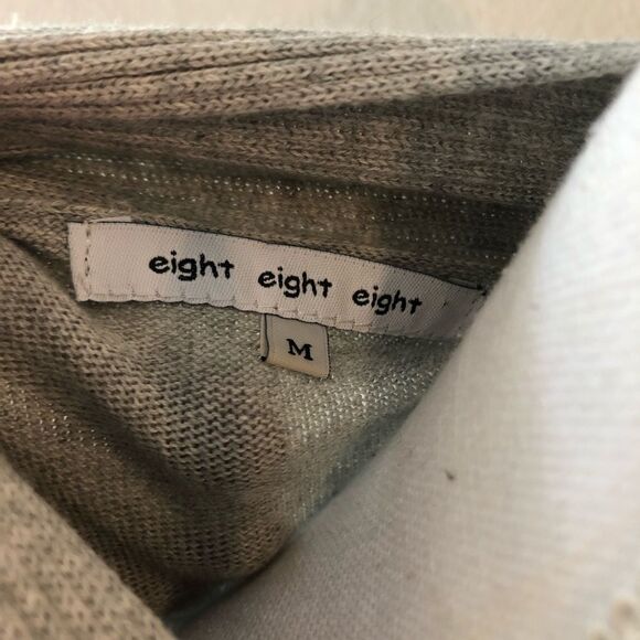 eight eight eight Gray Sweater Tunic - Picture 6 of 6